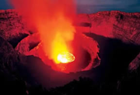 Mt. Nyiragongo Volcano Congo
